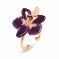 Anillo Leyla - Orquídea preservada