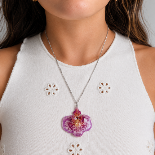 Collar Orquídea - Iris