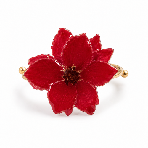 Anillo Zaira - Flor preservada