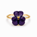Anillo Viola - Flor natural