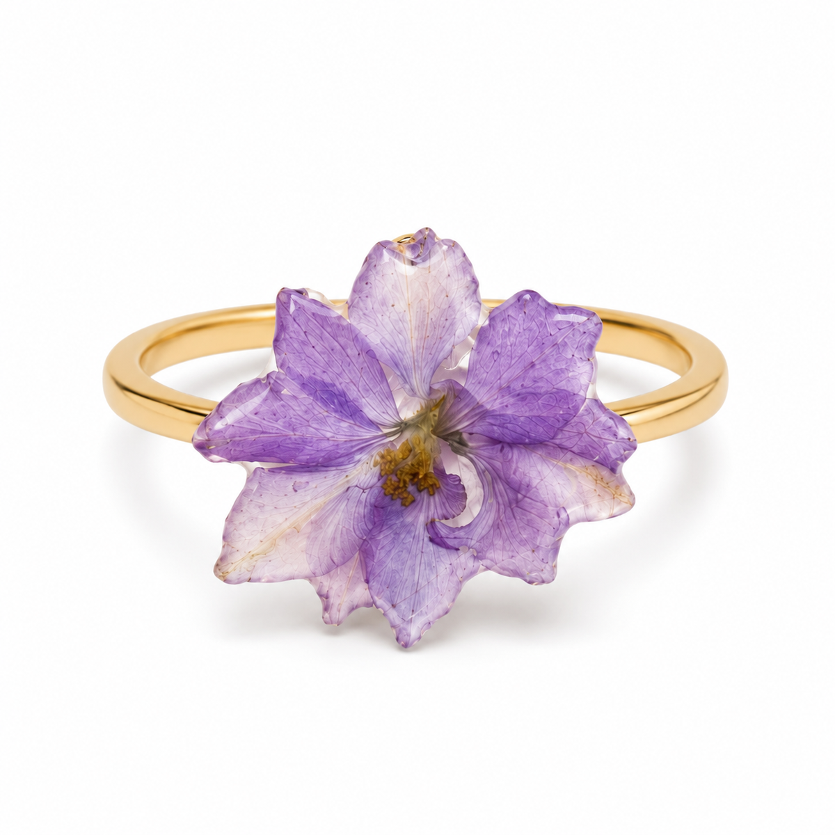 Anillo Lucía - Flor natural